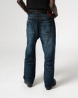 eat dust fit 36 el heavy selvedge denim inigo worn out