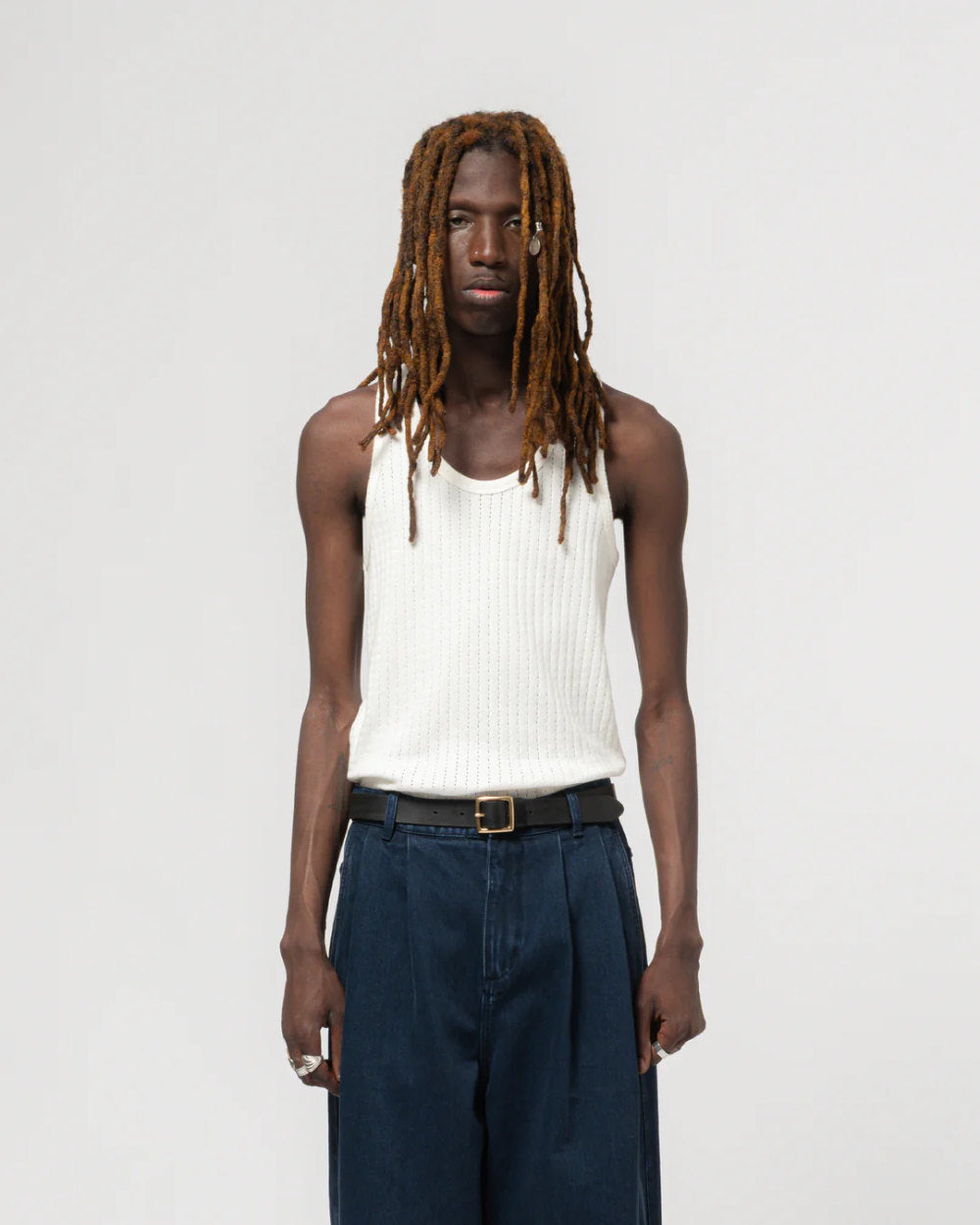 eat dust tank top mesh cotton white – www.sublime.bz