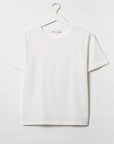 merz b schwanen 215 mens loopwheeled t-shirt 245g classic fit white