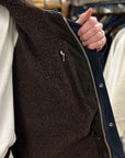 manifattura ceccarelli long mountain jacket 7013 wx navy
