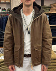 manifattura ceccarelli blazer coat 7066 wx dark tan