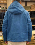 manifattura ceccarelli blazer coat 7066 wx mid blue