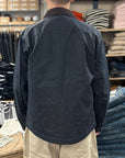 manifattura ceccarelli heavy shirt 7073 wx navy