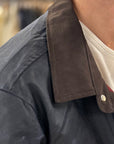manifattura ceccarelli heavy shirt 7073 wx navy