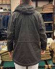 manifattura ceccarelli long mountain jacket 7013 wx chocolate