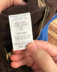 manifattura ceccarelli long mountain jacket 7013 wx mid blue