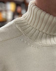 manifattura ceccarelli m601 turtleneck sweater natural