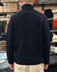 manifattura ceccarelli m601 turtleneck sweater navy