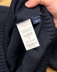 manifattura ceccarelli m601 turtleneck sweater navy