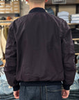 manifattura ceccarelli tank bomber jacket 7080 dw navy