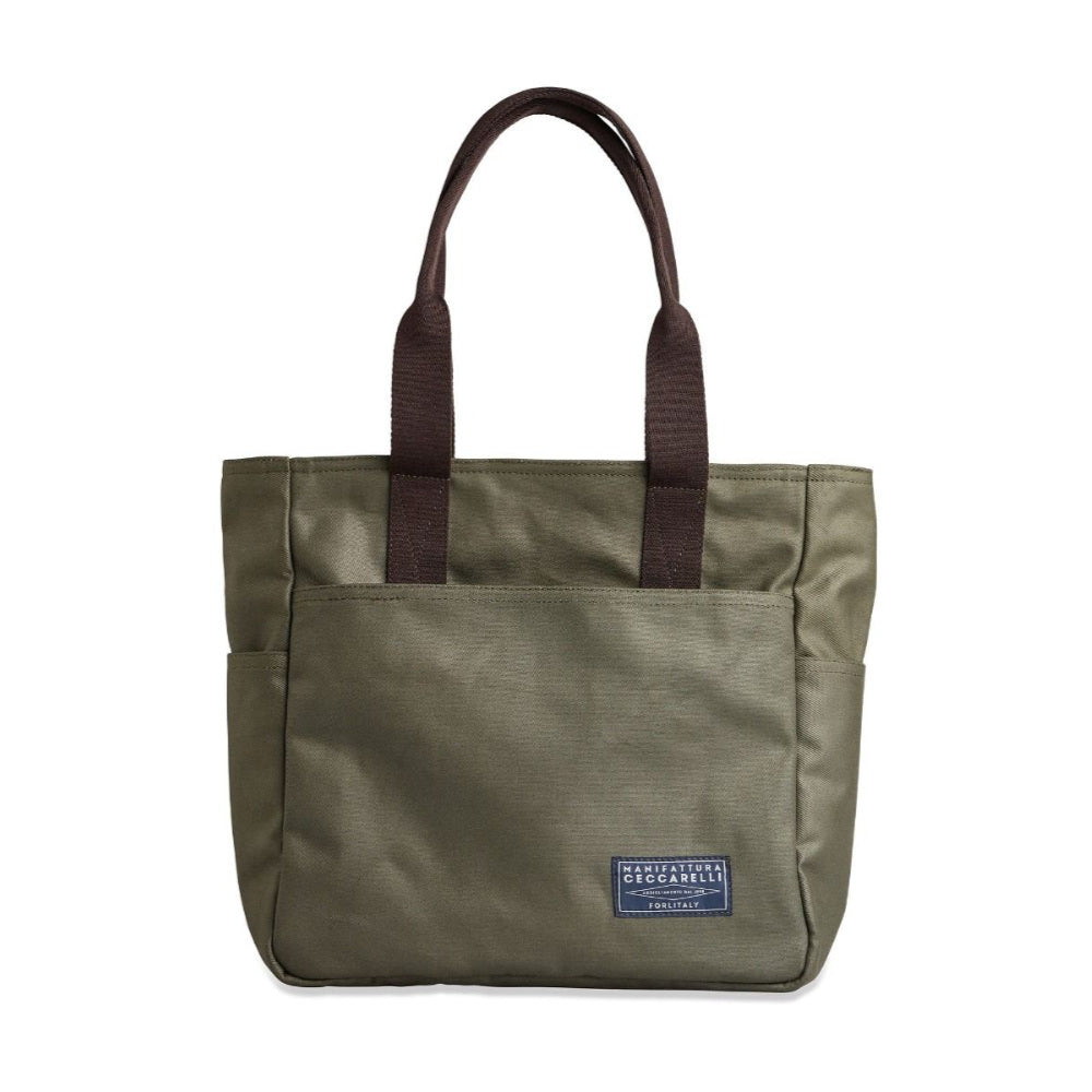 manifattura ceccarelli tote bag mc106 dz green – www.sublime.bz