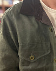 manifattura ceccarelli work jacket 7087 wx dark green