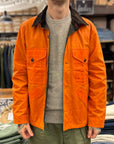 manifattura ceccarelli work jacket w 7087 wx orange