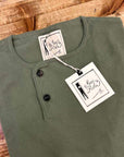 max rohr max 1/e side buttons short sleeve t-shirt green