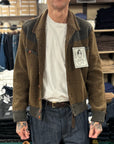 max rohr max 3 bic short jacket c brown dark green