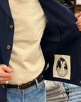 max rohr max 3e cotton jacket 18oz blue