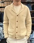 max rohr max 3 linen jacket ecru linen