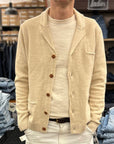 max rohr max 3 linen jacket ecru linen