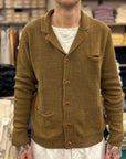 max rohr max 3 linen jacket tobacco (LAST SIZE XXL)