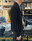 max rohr max 3 linen short jacket a blue
