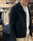 max rohr max 3 short jacket b blue