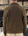 max rohr max 3 wool short jacket b brown