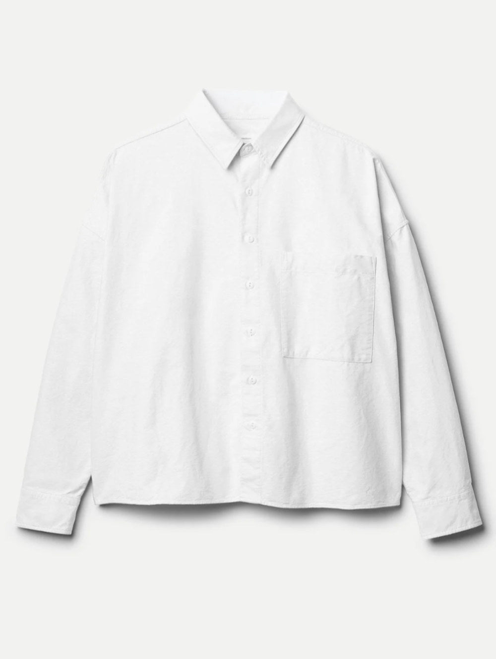 merz b schwanen shirt05ox cropped boxy style cotton oxford long