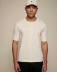 merz b schwanen 2m07 mid century machine refined fit short sleeve henley nature