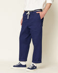 merz b schwanen chino01 ink blue (LAST SIZE MEDIUM)