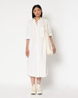 merz b schwanen dress01 shirt dress relaxed fit white