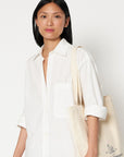 merz b schwanen dress01 shirt dress relaxed fit white