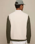 merz b schwanen padded cotton zip vest nature