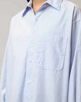 merz b schwanen oversize shirt04 white denim blue