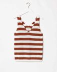 merz b schwanen wktop01 knitted top white caramel (LAST SIZE LARGE)