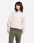olow bude sweatshirt ivoire (LAST SIZE XLARGE)