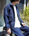 ordinary fits denim jacket 1st indigo one wash