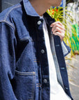 ordinary fits denim jacket 1st indigo one wash