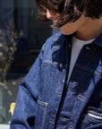 ordinary fits denim jacket 1st indigo one wash