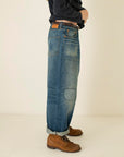 peppino peppino type 184 the ranch pant mid blue