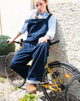 peppino peppino type 118 the utility overall denim rinse (LAST SIZE XLARGE)