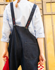 peppino peppino type 118 the utility overall denim rinse (LAST SIZE XLARGE)
