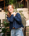 peppino peppino type 127 the collarless denim jacket