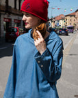 peppino peppino type 135 the deck shirt light blue
