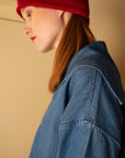 peppino peppino type 135 the deck shirt light blue
