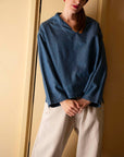 peppino peppino type 135 the deck shirt light blue