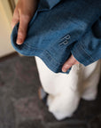 peppino peppino type 135 the deck shirt light blue