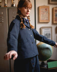 peppino peppino type 138 the sorority jacket indigo herringbone