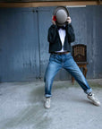peppino peppino type 18 w the selvedge denim five pockets mid blue