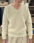 rakki style memories madly wvb alain delon 1962 v neck pullover avorio