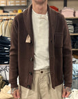 rakki timeless cardigan steve mcqueen 1968 cioccolato